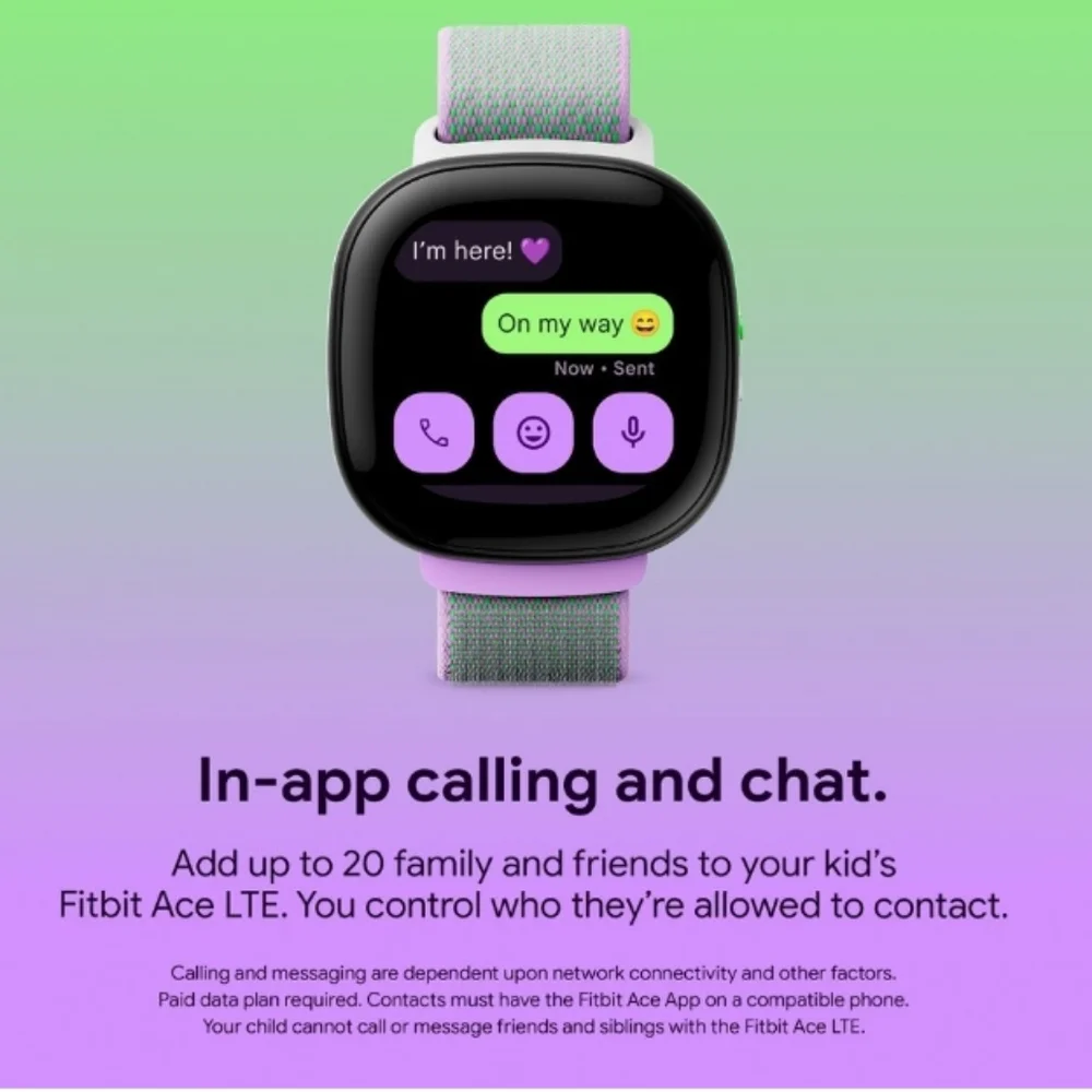Google Fit Bit Ace LTE Smart Watch